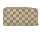 LOUIS VUITTON Damier Azur Zippy Wallet Long Wallet N60019 LV Auth th3255-2