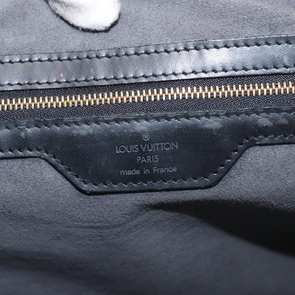 LOUIS VUITTON Epi Sorbonne Business Bag Black M54512 LV Auth th3744