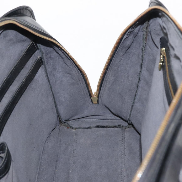 LOUIS VUITTON Epi Sorbonne Business Bag Black M54512 LV Auth th3744