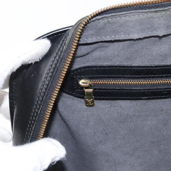 LOUIS VUITTON Epi Sorbonne Business Bag Black M54512 LV Auth th3744