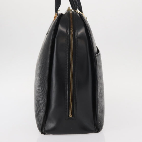 LOUIS VUITTON Epi Sorbonne Business Bag Black M54512 LV Auth th3744