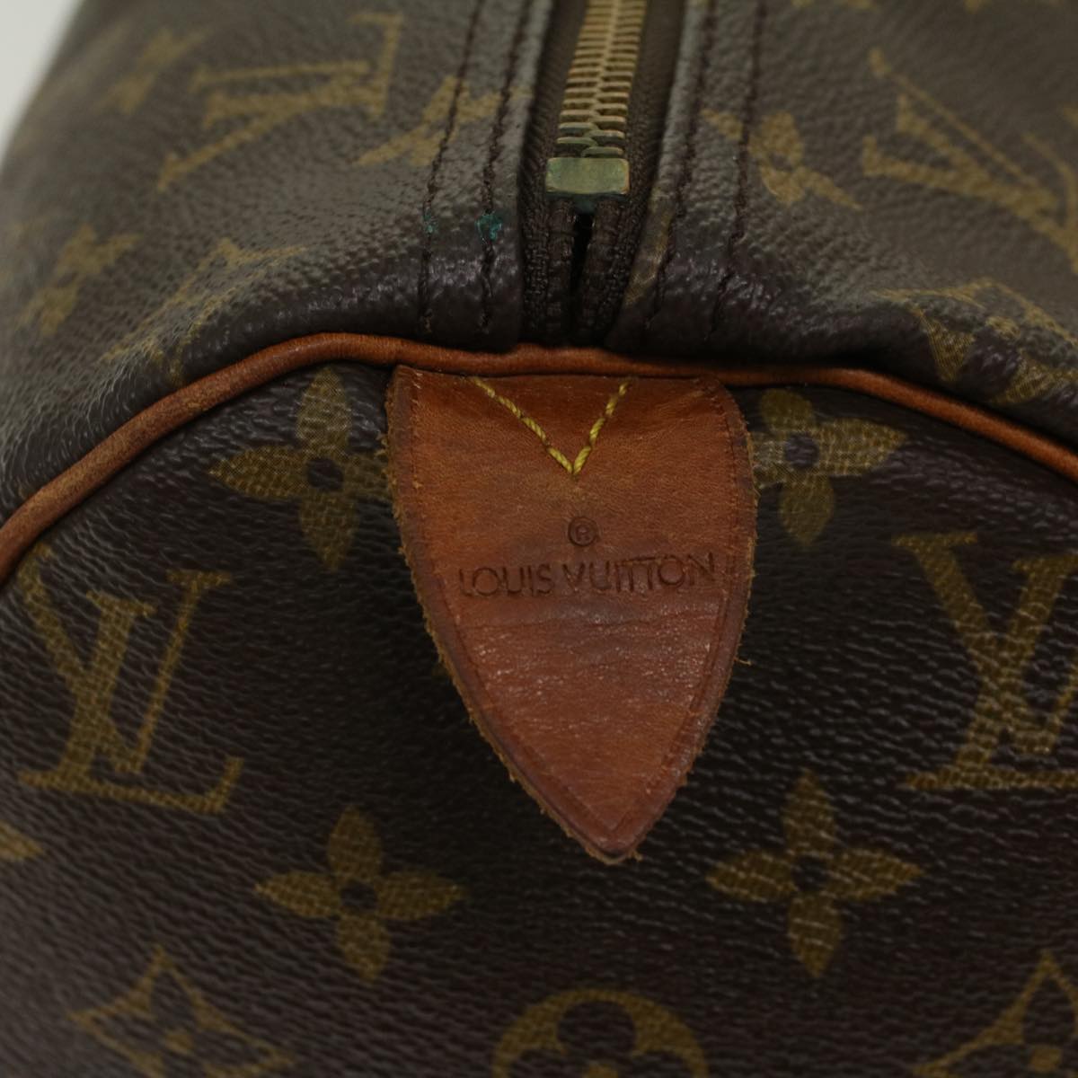 LOUIS VUITTON Monogram Speedy 40 Hand Bag M41522 LV Auth th3803