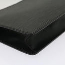 LOUIS VUITTON Epi Pochette Homme Clutch Bag Black M52522 LV Auth th3868-16