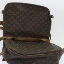 LOUIS VUITTON Monogram Saumur 35 Shoulder Bag M42254 LV Auth th3916-18