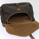 LOUIS VUITTON Monogram Saumur 35 Shoulder Bag M42254 LV Auth th3916-26