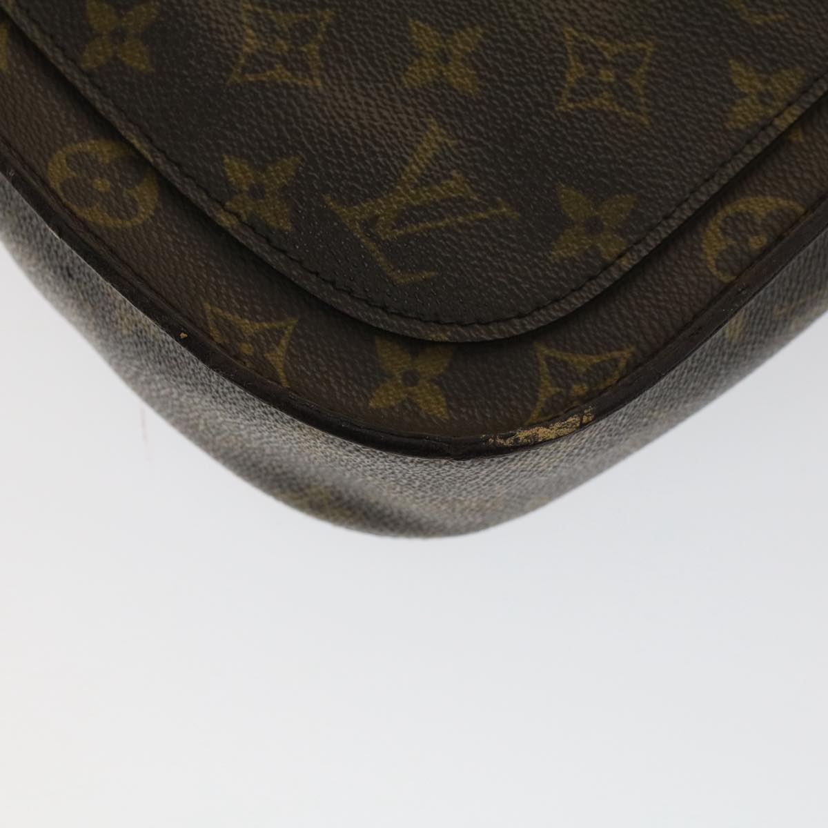 LOUIS VUITTON Monogram Saint Cloud GM Shoulder Bag M51242 LV Auth th3921