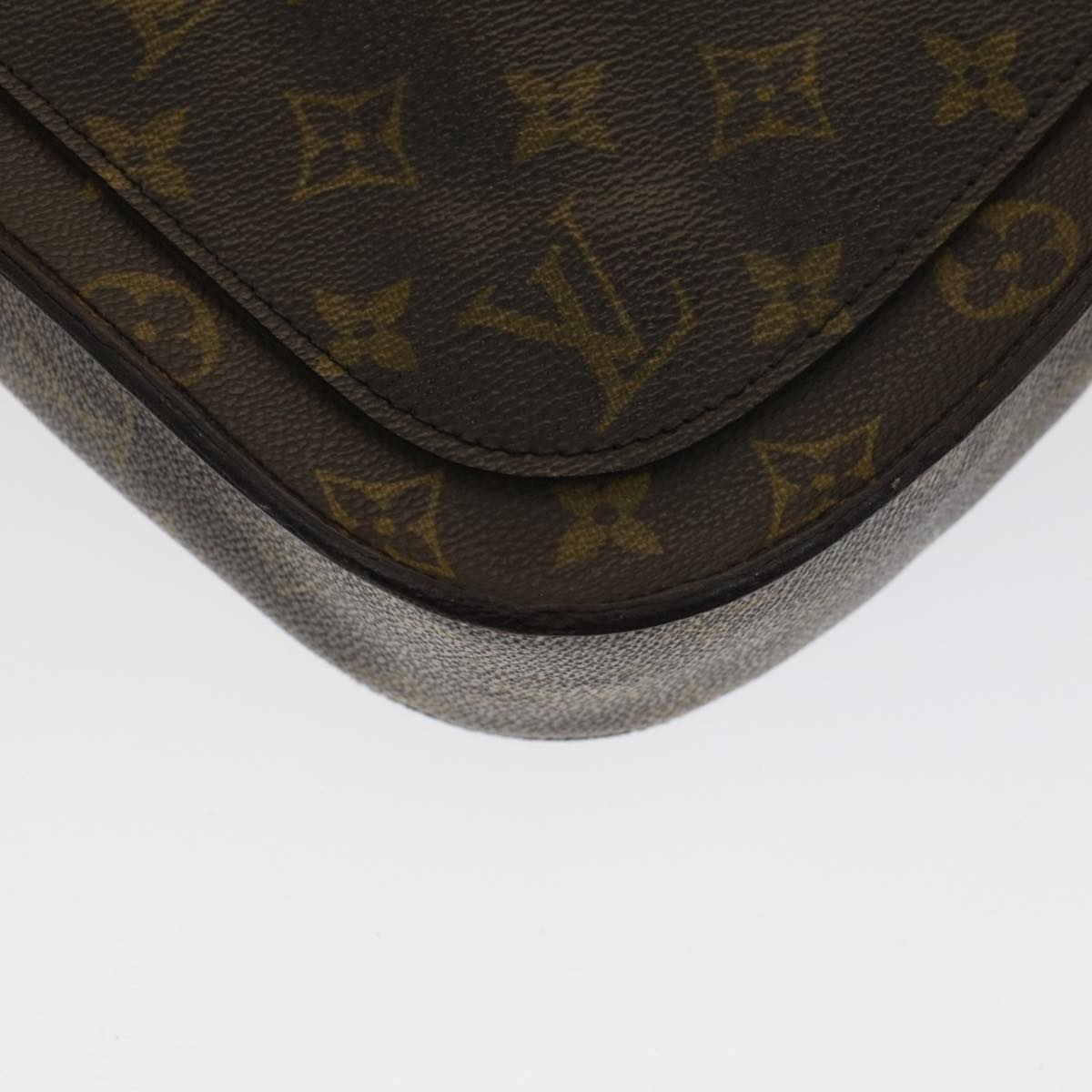 LOUIS VUITTON Monogram Saint Cloud GM Shoulder Bag M51242 LV Auth th3921