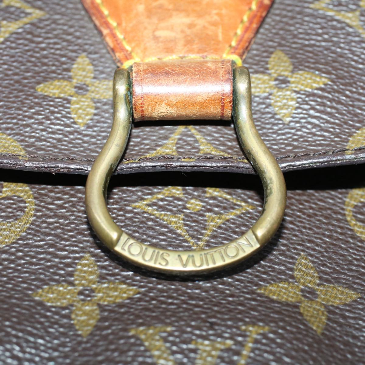 LOUIS VUITTON Monogram Saint Cloud GM Shoulder Bag M51242 LV Auth th3921