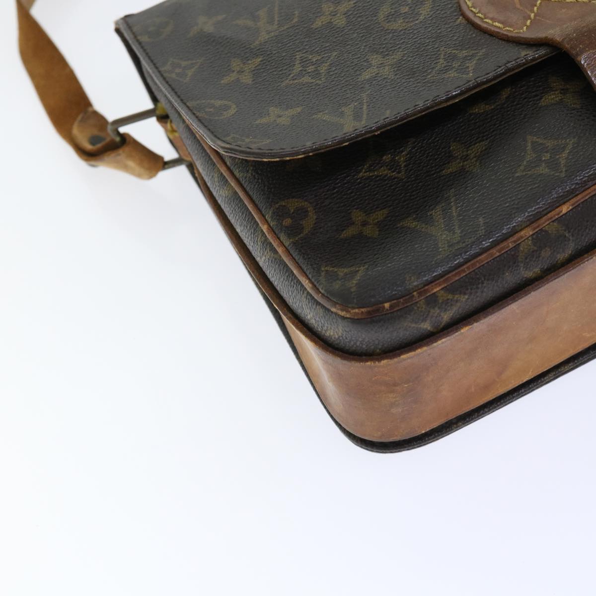 LOUIS VUITTON Monogram Cartouchiere GM Shoulder Bag M51252 LV Auth th3923