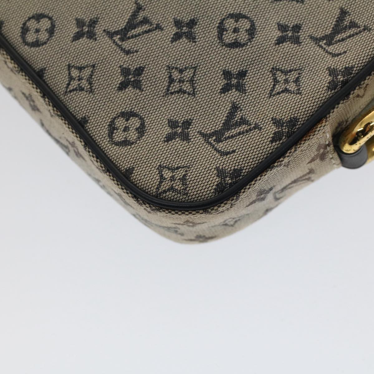 LOUIS VUITTON Monogram Mini Juliet MM Shoulder Bag Blue M92004 LV Auth th3942