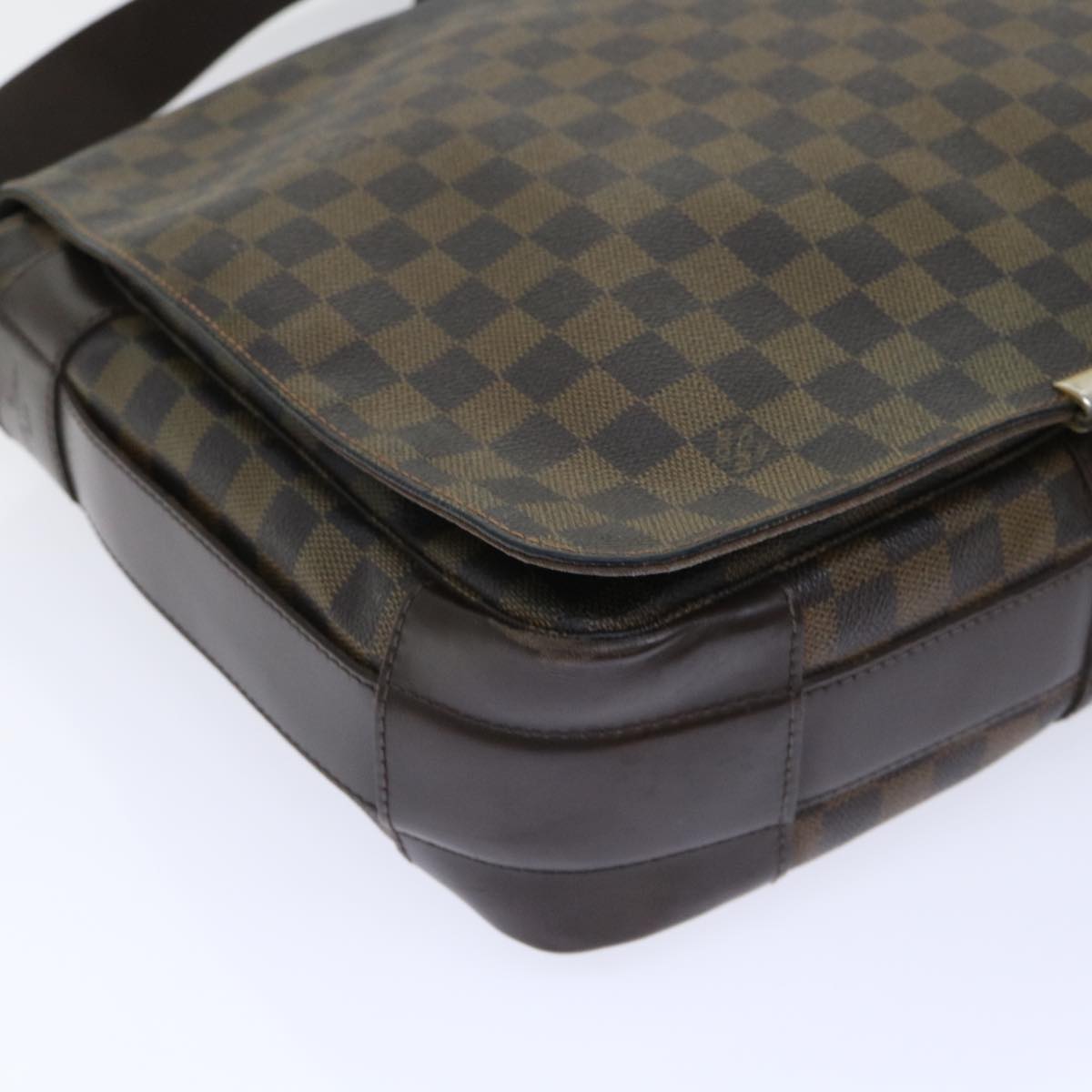 LOUIS VUITTON Damier Ebene Abbesses Shoulder Bag N45257 LV Auth th3948