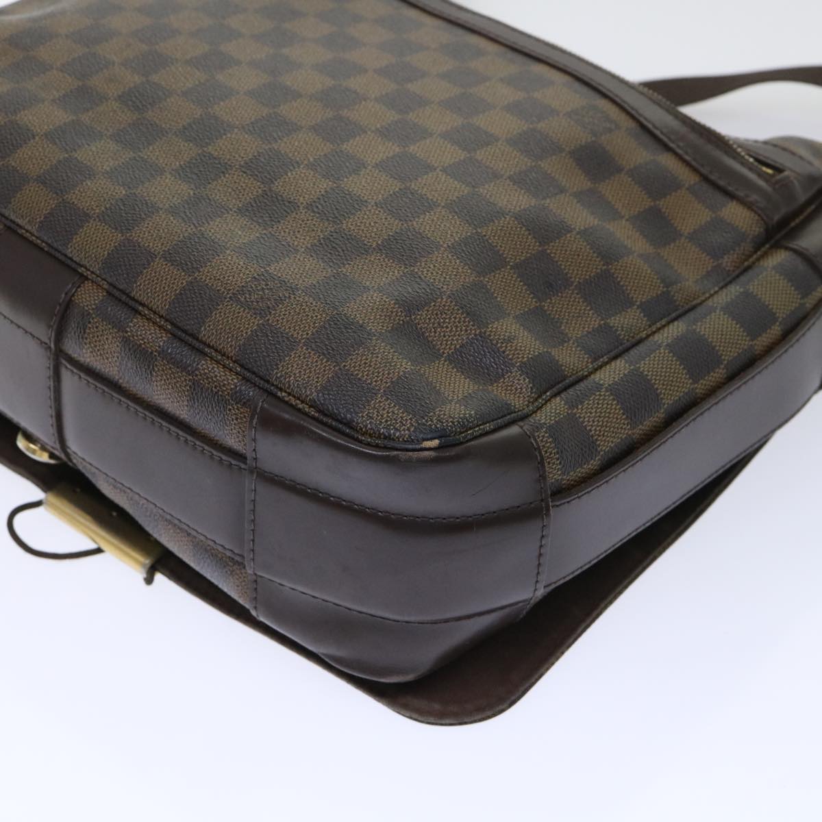 LOUIS VUITTON Damier Ebene Abbesses Shoulder Bag N45257 LV Auth th3948