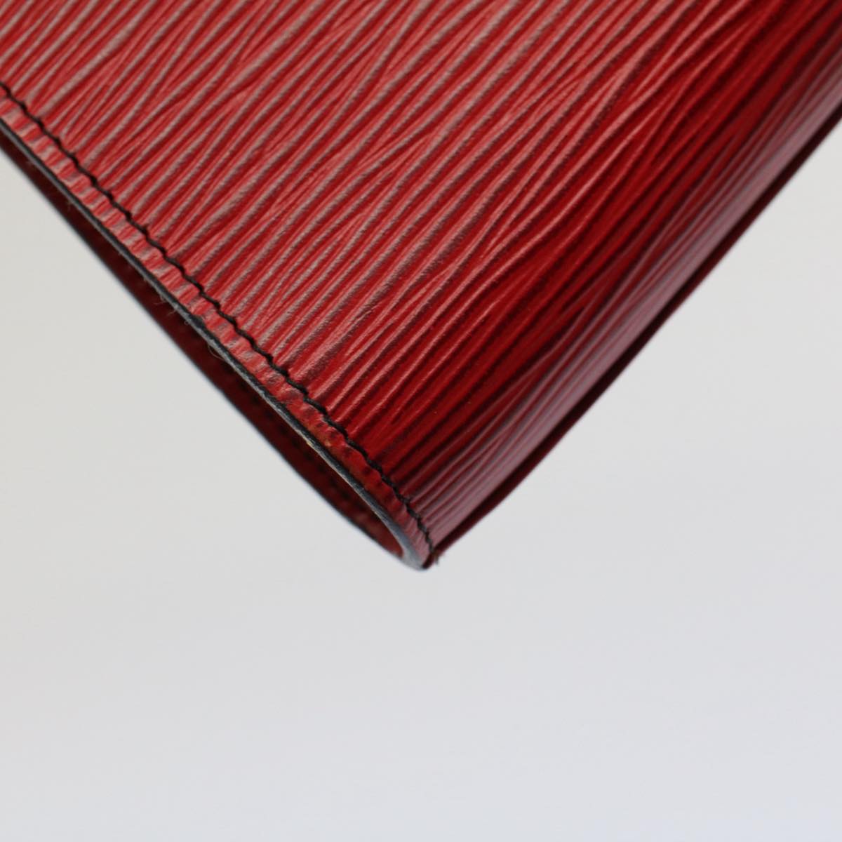 LOUIS VUITTON Epi Art Deco Clutch Bag Red M52637 LV Auth th3962