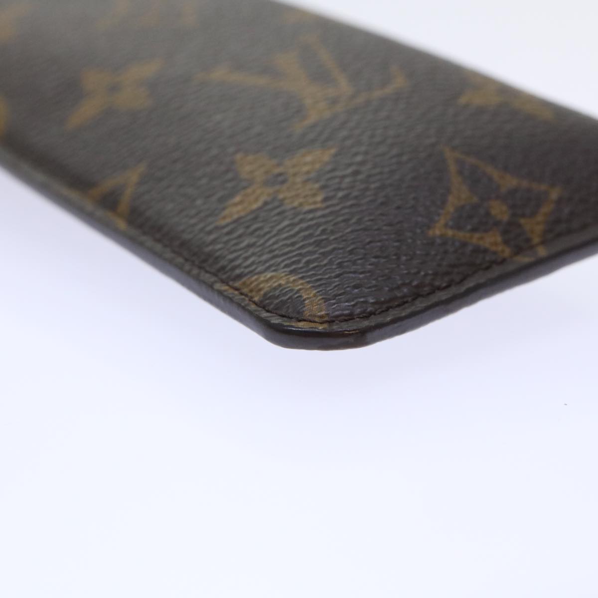 LOUIS VUITTON Monogram Etui Lunette PM Glasses Case M66545 LV Auth th3970