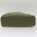 PRADA Tote Bag Nylon Khaki Auth th3978-5