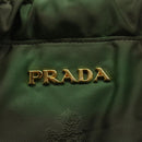 PRADA Tote Bag Nylon Khaki Auth th3978-17