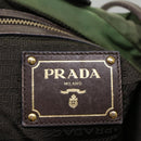 PRADA Tote Bag Nylon Khaki Auth th3978-18