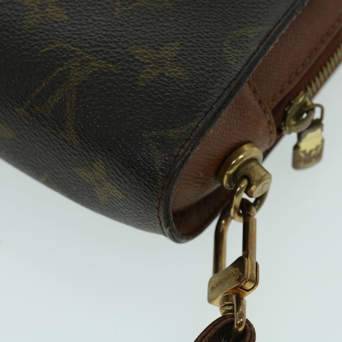 LOUIS VUITTON Monogram Orsay Clutch Bag M51790 LV Auth th3987