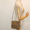 GUCCI Micro GG Canvas Shoulder Bag PVC Leather Beige 007 92 5548 Auth th3994-22