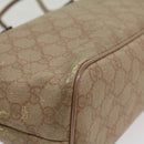 GUCCI GG Canvas Tote Bag 2way Pink 353439 Auth th3999-16