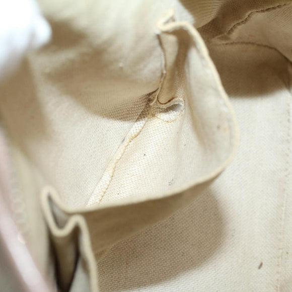 GUCCI GG Canvas Tote Bag 2way Pink 353439 Auth th3999