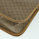 GUCCI Micro GG Canvas Web Sherry Line Shoulder Bag Beige Auth th4016-15