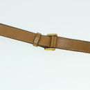 GUCCI Micro GG Canvas Web Sherry Line Shoulder Bag Beige Auth th4016-8