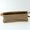 GUCCI Micro GG Canvas Web Sherry Line Shoulder Bag Beige Auth th4016-5