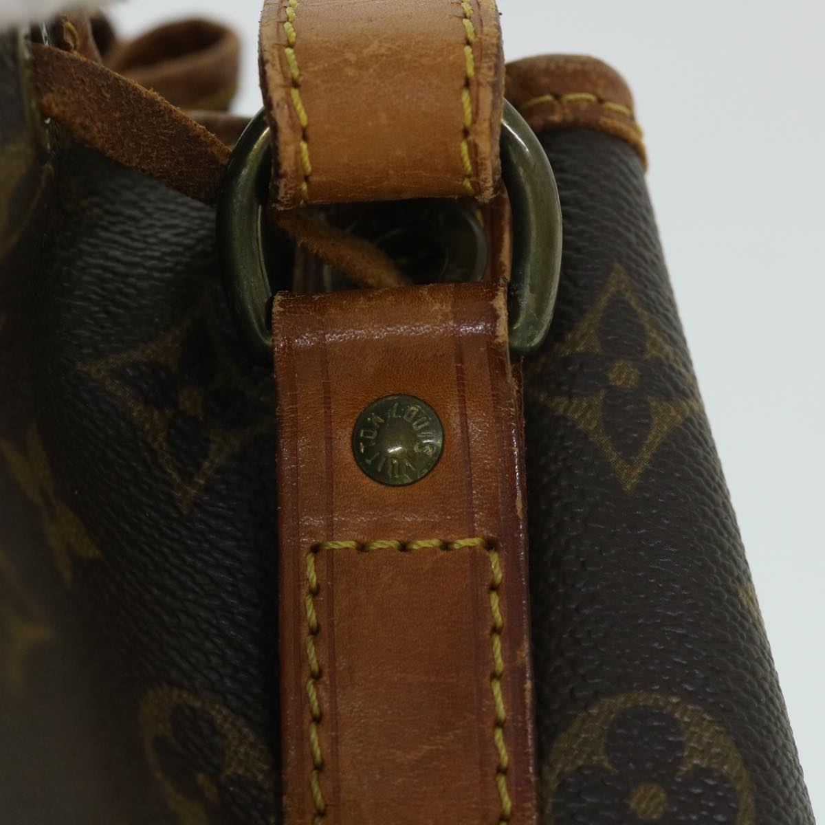 LOUIS VUITTON Monogram Petit Noe Shoulder Bag M42226 LV Auth th4023