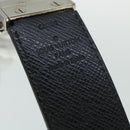 LOUIS VUITTON Damier Graphite Ceinture Inventeur Tour Belt M9632V LV Auth th4026-10