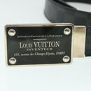 LOUIS VUITTON Damier Graphite Ceinture Inventeur Tour Belt M9632V LV Auth th4026-6