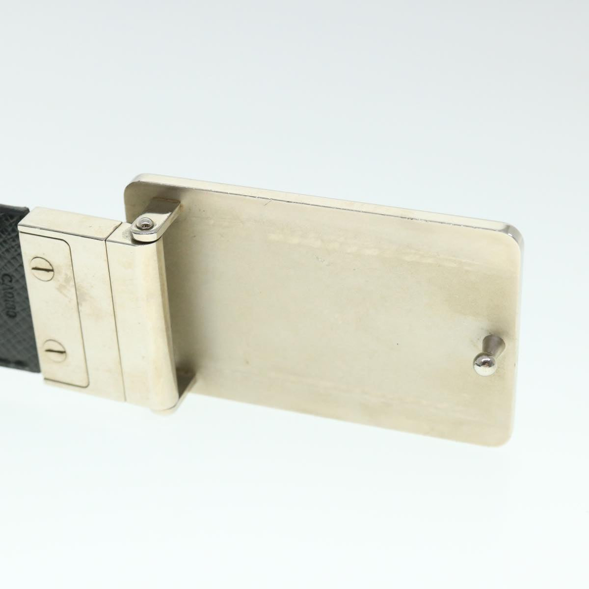 LOUIS VUITTON Damier Graphite Ceinture Inventeur Tour Belt  display picture 2