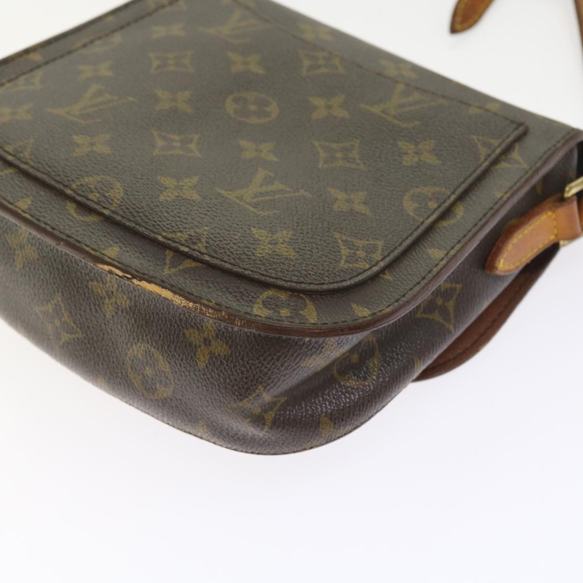 LOUIS VUITTON Monogram Saint Cloud MM Shoulder Bag M51243 LV Auth th4037