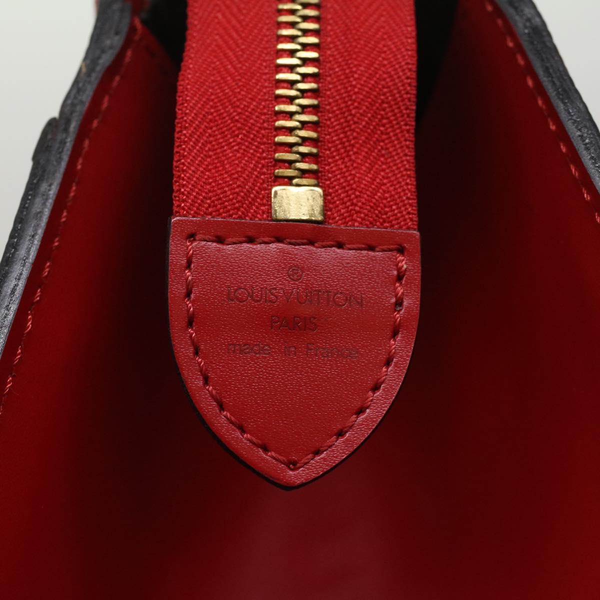 LOUIS VUITTON Epi Riviera Hand Bag Red M48187 LV Auth th4038