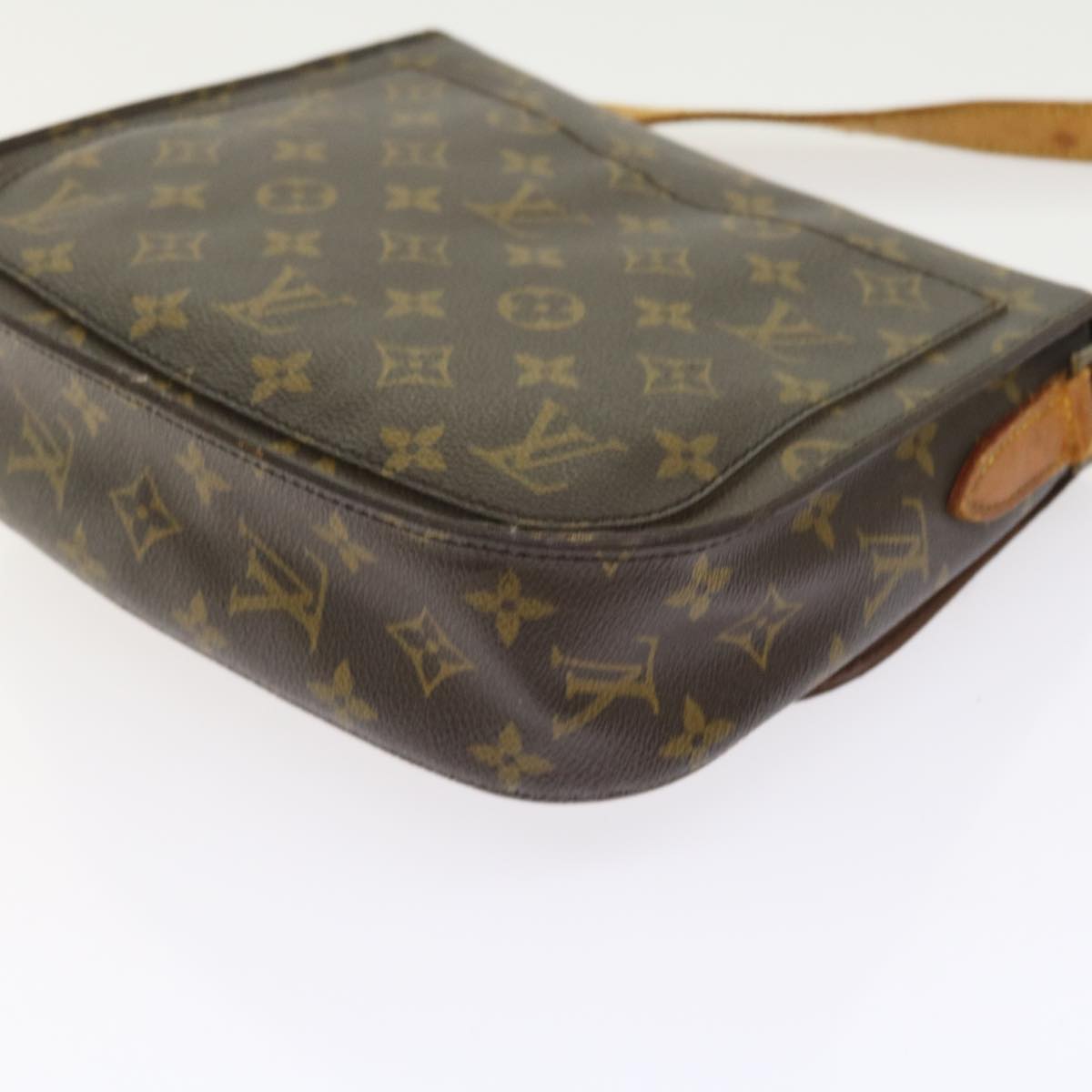 LOUIS VUITTON Monogram Saint Cloud GM Shoulder Bag M51242 LV Auth th4045