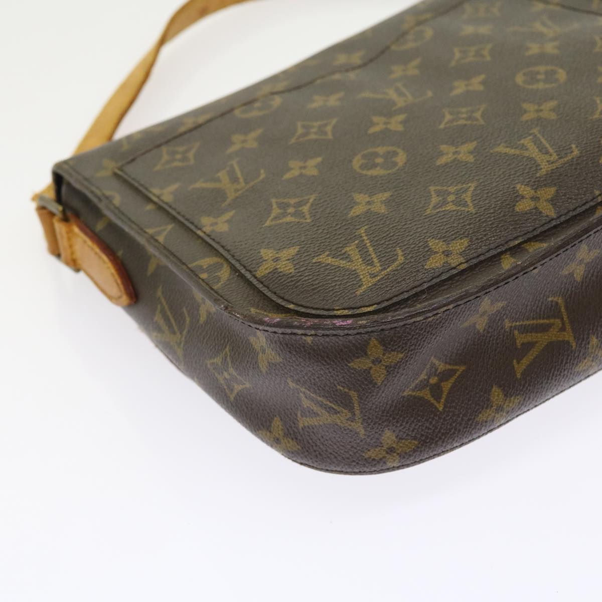 LOUIS VUITTON Monogram Saint Cloud GM Shoulder Bag M51242 LV Auth th4045