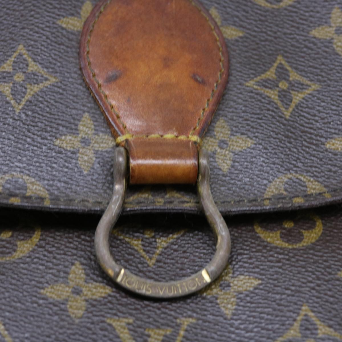 LOUIS VUITTON Monogram Saint Cloud GM Shoulder Bag M51242 LV Auth th4045