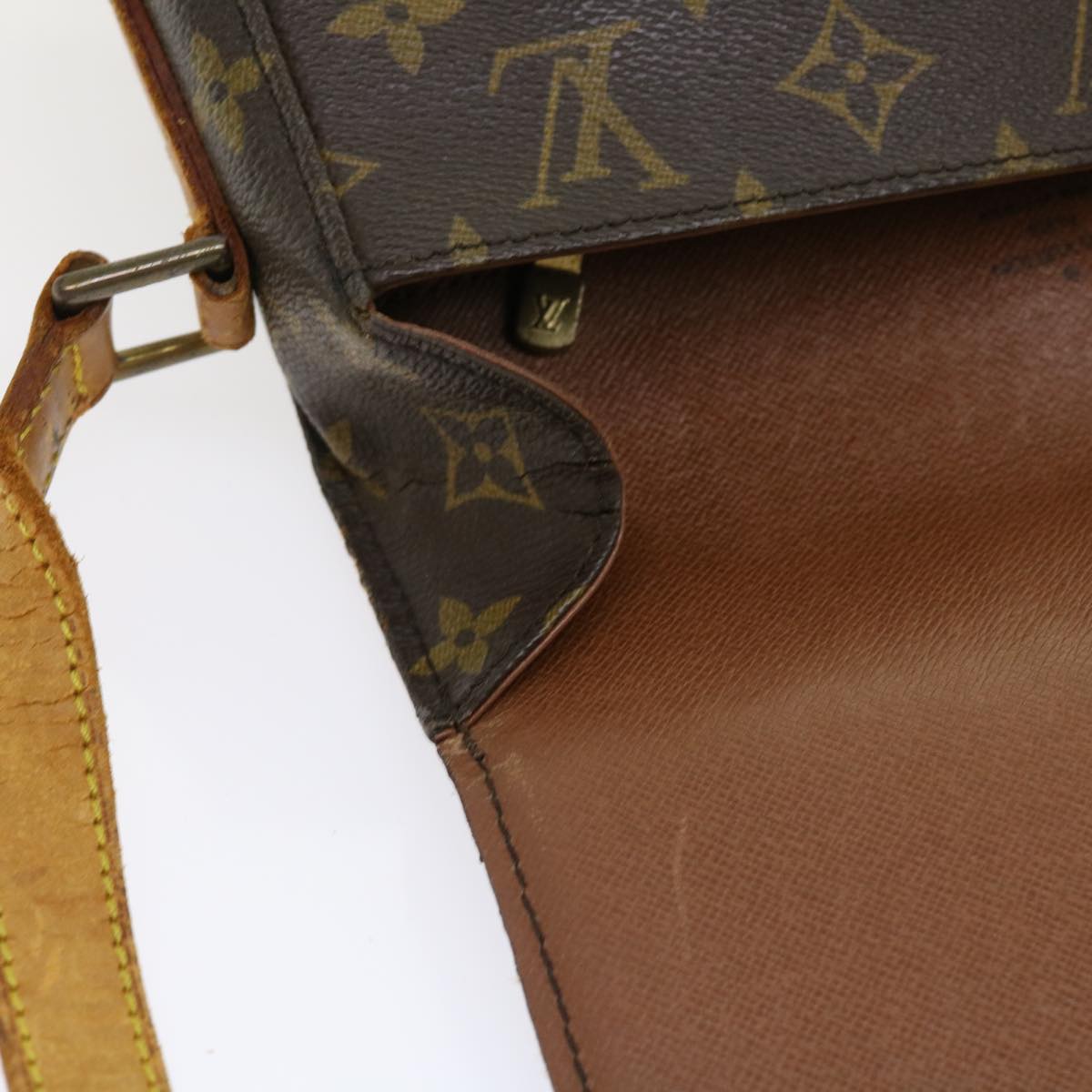 LOUIS VUITTON Monogram Saint Cloud GM Shoulder Bag M51242 LV Auth th4045