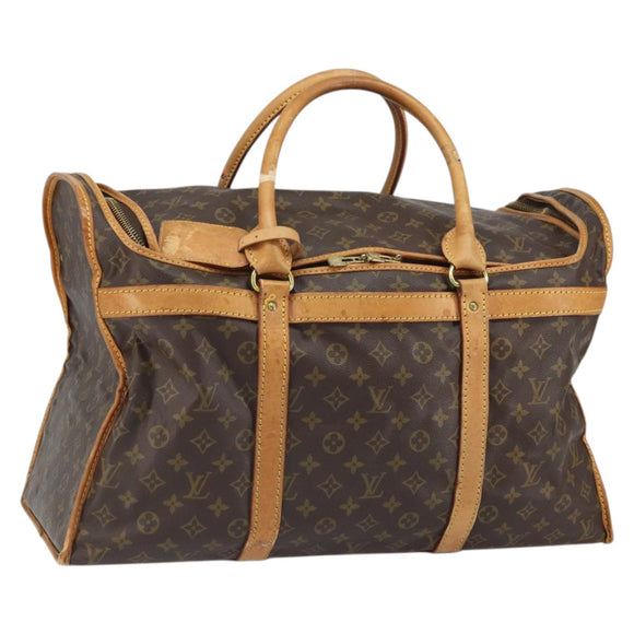 LOUIS VUITTON Monogram Sac Shan 55 Haustiertasche M42020 LV Auth th4065