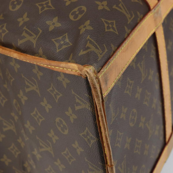 LOUIS VUITTON Monogram Sac Shan 55 Haustiertasche M42020 LV Auth th4065