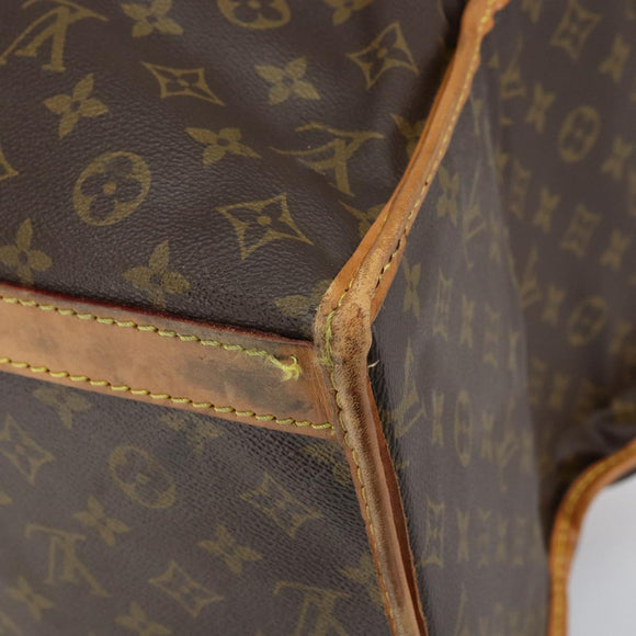 LOUIS VUITTON Monogram Sac Shan 55 Haustiertasche M42020 LV Auth th4065