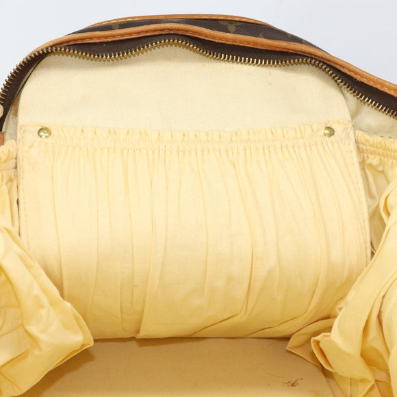 LOUIS VUITTON Monogram Sac Shan 55 Haustiertasche M42020 LV Auth th4065
