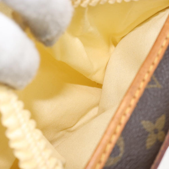 LOUIS VUITTON Monogram Sac Shan 55 Haustiertasche M42020 LV Auth th4065