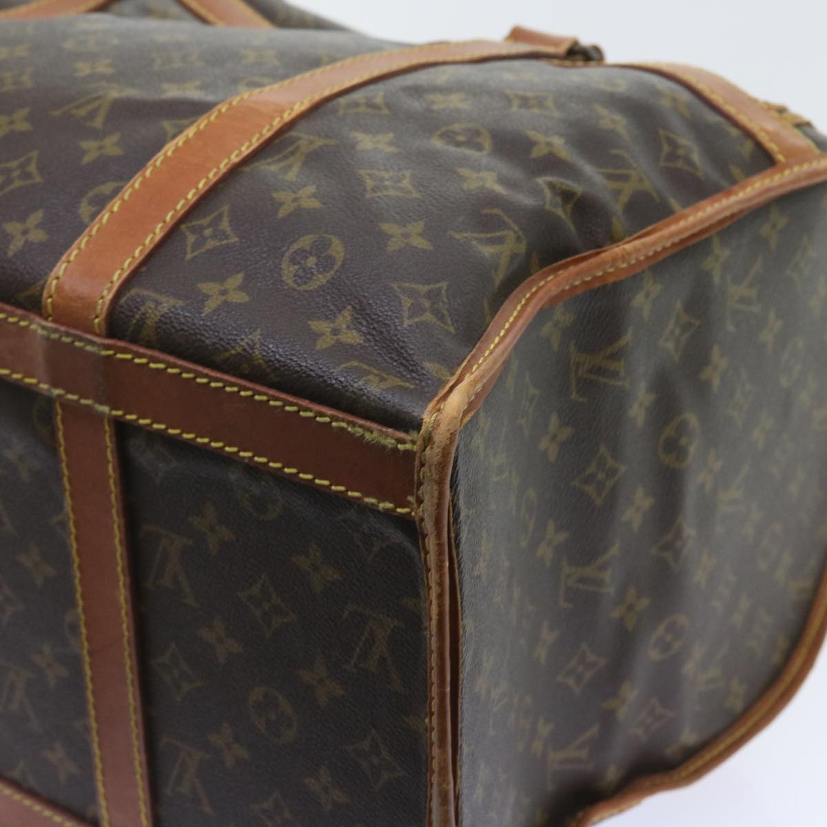 LOUIS VUITTON Monogram Sac Shan 45 Pet Carry M42024 LV Auth th4133