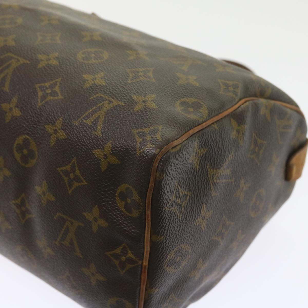 LOUIS VUITTON Monogram Speedy 25 Hand Bag M41528 LV Auth th4134