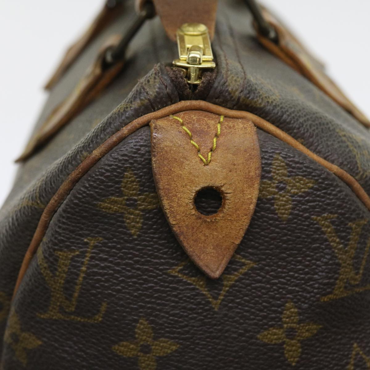 LOUIS VUITTON Monogram Speedy 25 Hand Bag M41528 LV Auth th4134