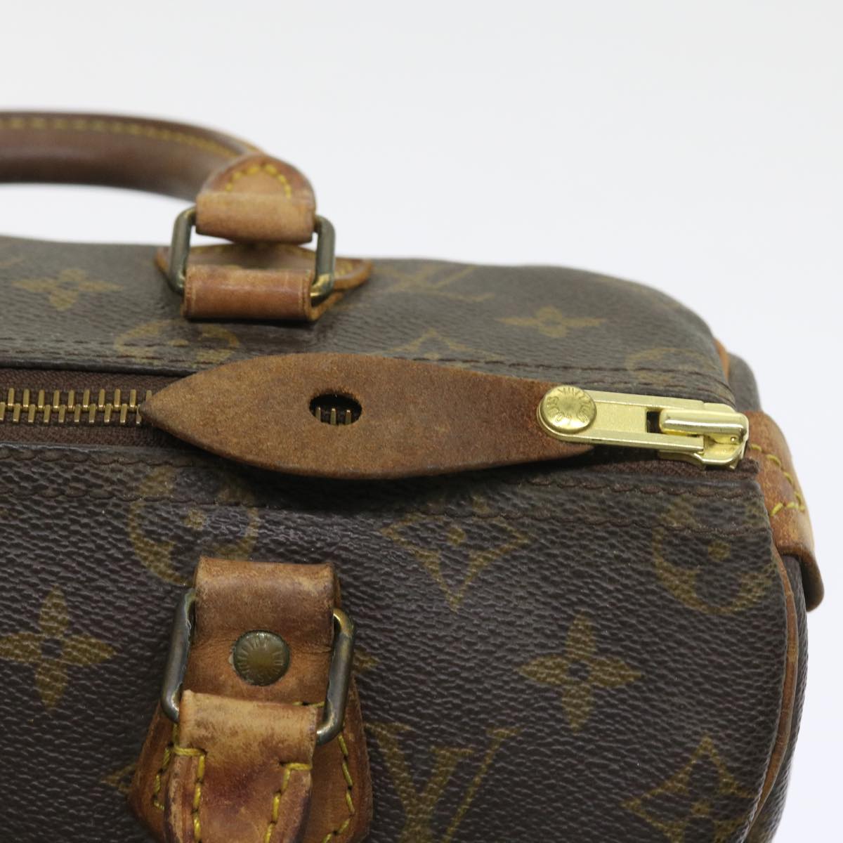 LOUIS VUITTON Monogram Speedy 25 Hand Bag M41528 LV Auth th4134