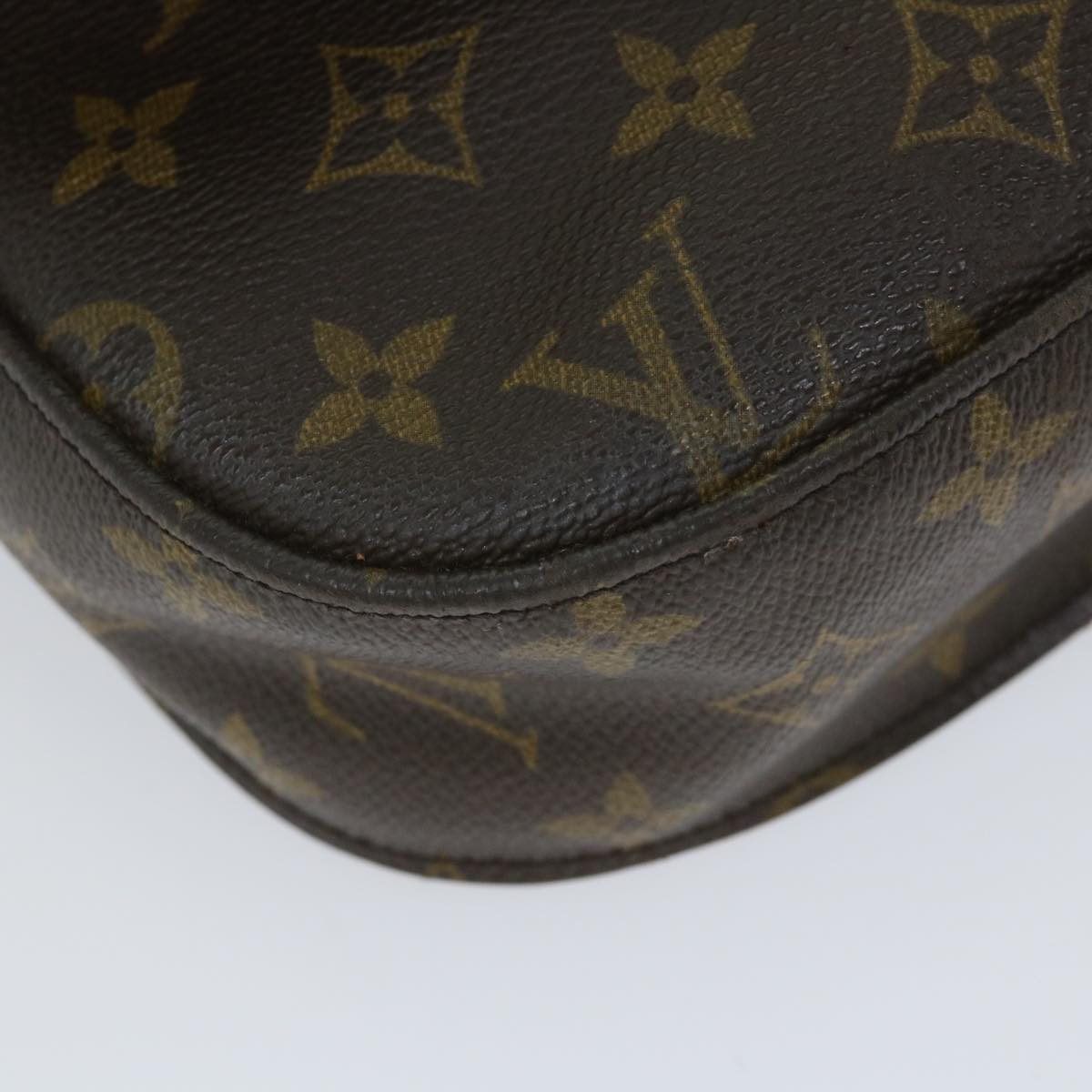 LOUIS VUITTON Monogram Saint Cloud GM Shoulder Bag M51242 LV Auth th4160