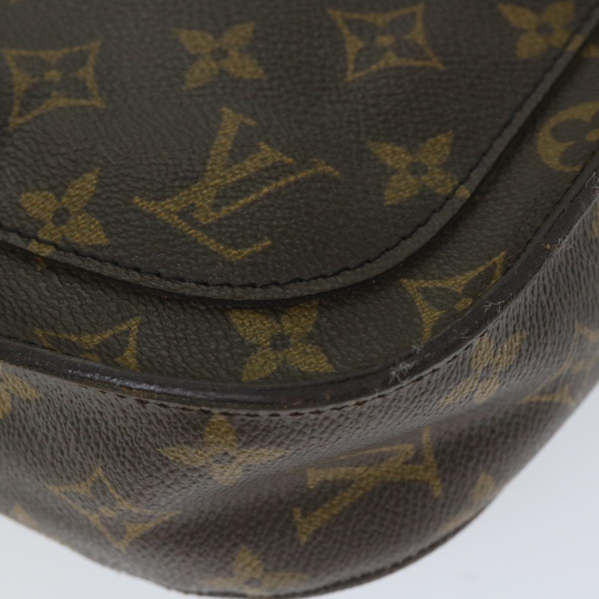 LOUIS VUITTON Monogram Saint Cloud GM Shoulder Bag M51242 LV Auth th4160