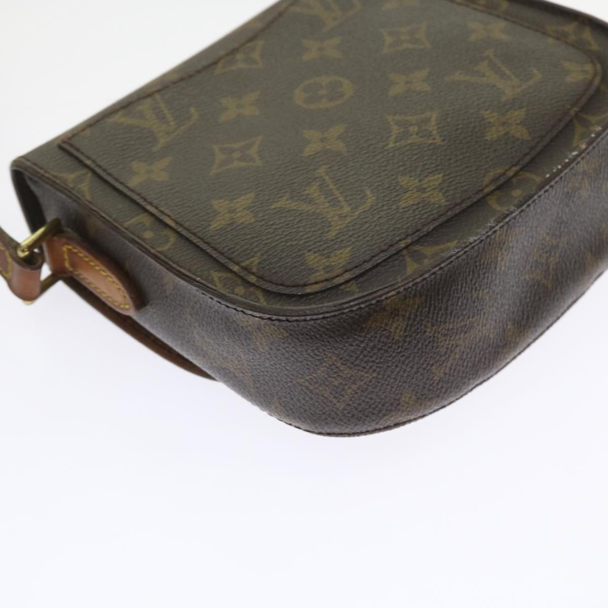 LOUIS VUITTON Monogram Saint Cloud PM Shoulder Bag M51244 LV Auth th4212